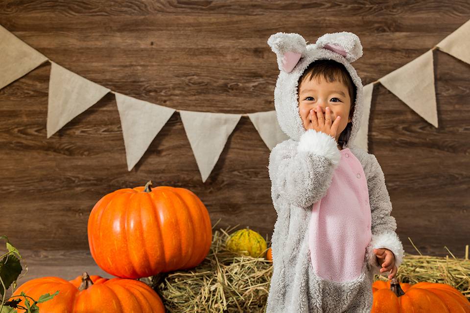 Trick or Treat！と聞こえてきそう